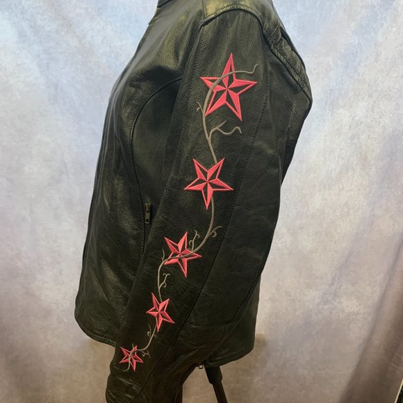 UNIK Premium Leather Motorcycle Jacket NWOT!!!! - Picture 1 of 11